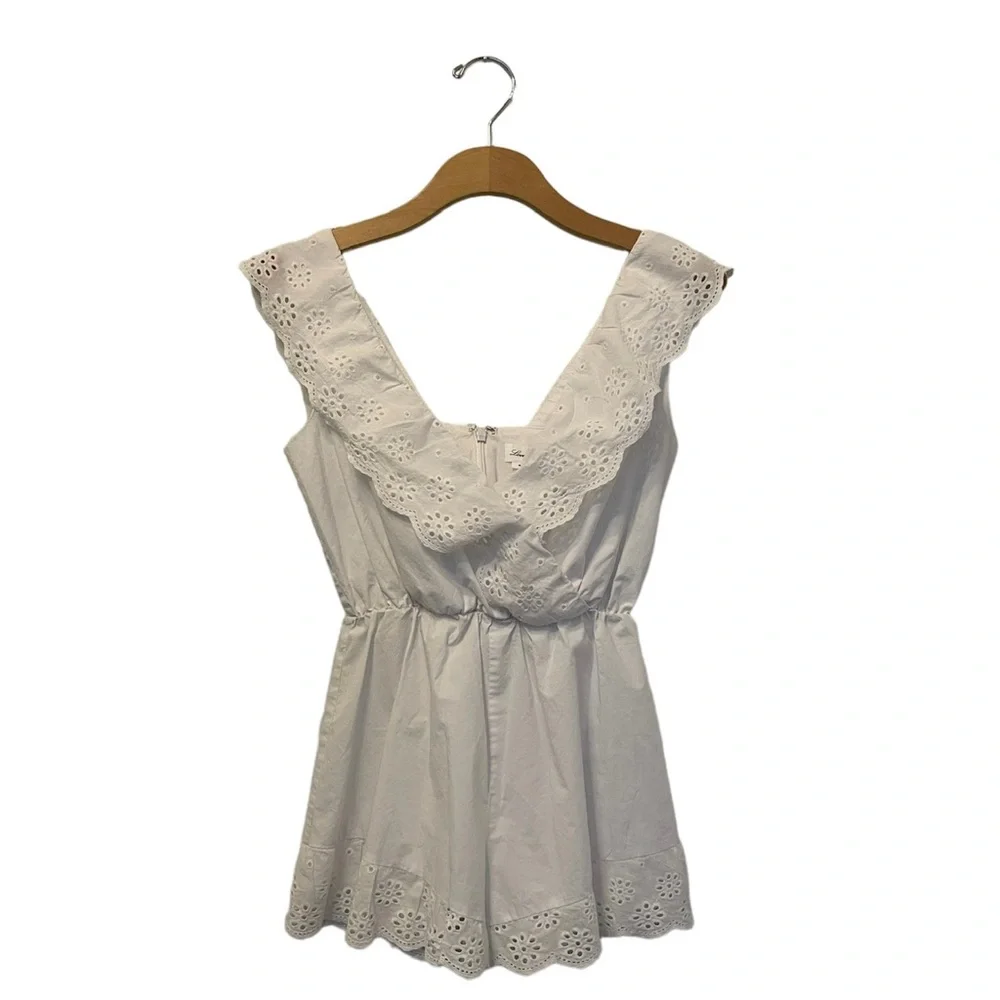 Lovers and Friends, Drew Romper in White - Picture 12 of 16